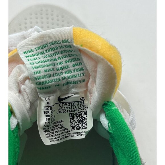 Nike SB Heritage Vulc Mens White Lucky Green Shoes Skateboarding Loq CD5010-101 - Picture 9 of 10